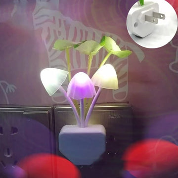 Mushroom Night Light | LED Night Lights | Flower Lamp Bedroom Baby room Lamps For Family, Friend or Kids Gifts (Random colors) - Pack of 1 Rs 224