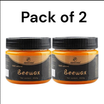 Mintiml Natural Beeswax Wood Polish | Multi‑Purpose Furniture Care | Restores & Protects ~ 80g ~ Pack of 01