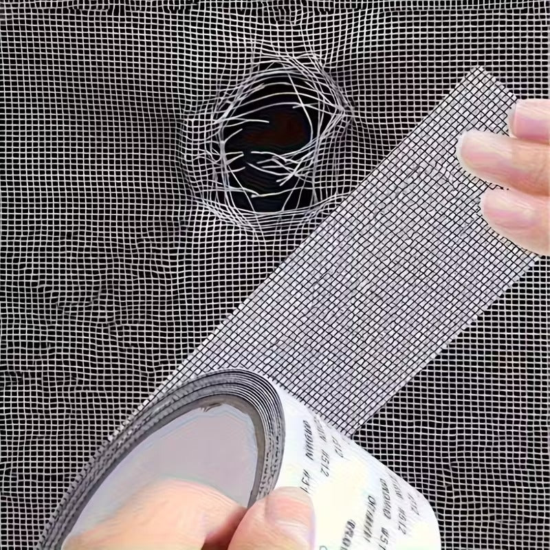 Window Mosquito Net Repair Tape | Self-Adhesive Screen Patch 5cm x 2m