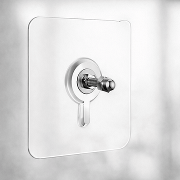 Pack of 10 Heavy-Duty Self-Adhesive Transparent Wall Hooks – Waterproof No-Drilling Screw & Nail Traceless Wall Organizers