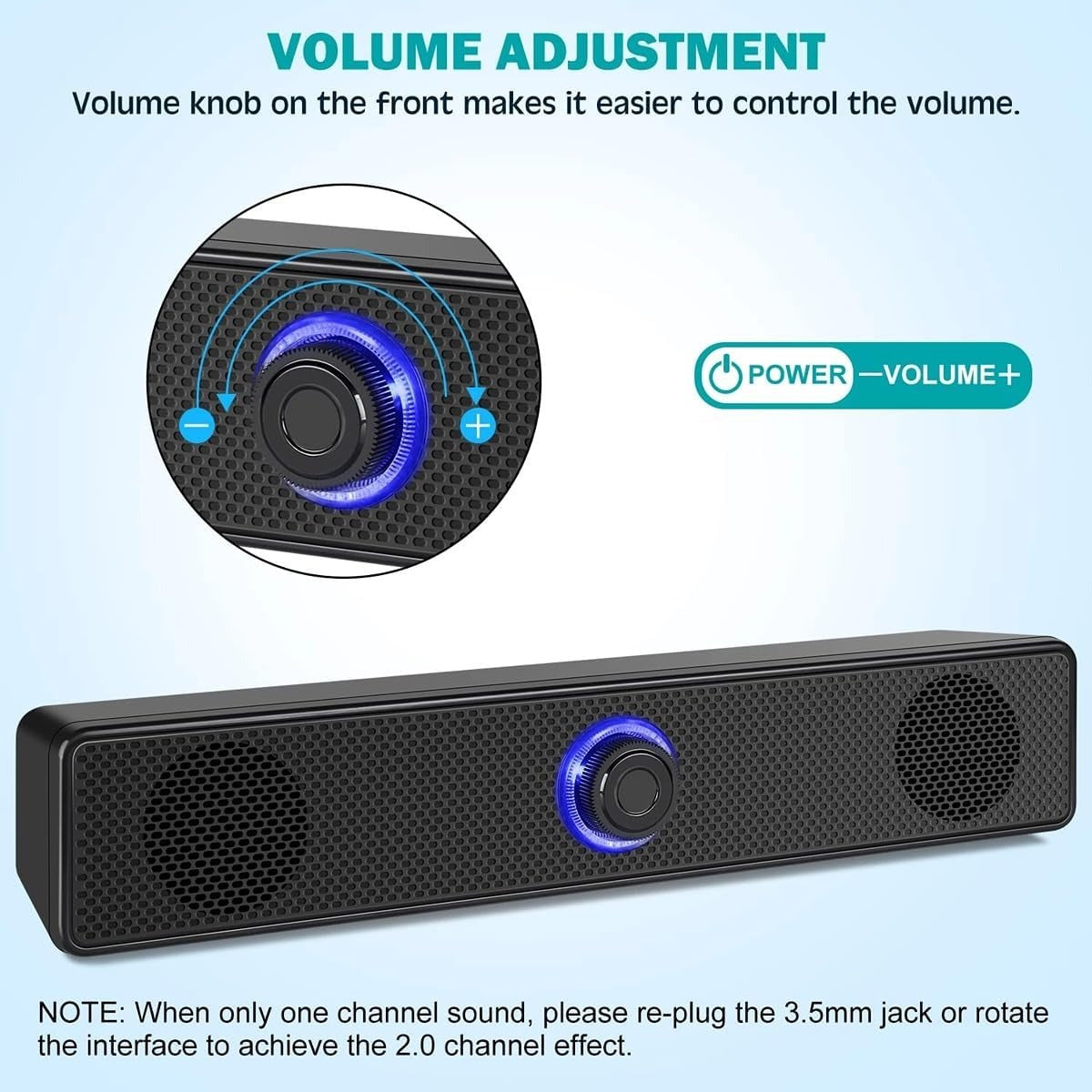 Bluetooth Bar Speaker G-2000|Wireless Sound Bar Stereo|USB, AUX Supported